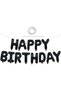 Happy Birthday Balloon Banner,16 Inch 3D Aluminum Foil Inflatable Letter Kit,Party Decoration Set for Kids and Grown-up