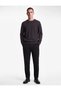 Viscose Blended Long Sleeve Crew Neck Knit Sweater