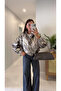 Asol Metal Shiny Quilted Jacket - 5