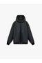 Hooded Long Sleeve Zippered Raincoat - 6