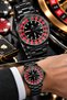 Men's Roulette Design Stainless Steel Wristwatch (Does Not Rotate Inside) - 2