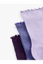 Cotton 3-Piece Ruffled Socks Set - 3