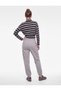 Comfortable Fit Pajama Bottoms with Raised Waistband, Laces and Pockets - 4
