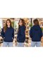 Girls' Hooded Oversized Sweatshirt with Kangaroo Pocket - 2