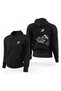 Hayabusa Stompgrip White Logo Black Zippered Limited Edition Hooded Sweatshirt