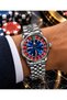 Men's Roulette Model Steel Analog Wristwatch (Fixed) It Doesn'T Go in Circles - 2