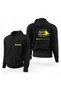 Subaru Impreza Lined Black Zippered Limited Edition Hooded Sweatshirt