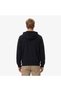 Men's Black Hooded Jacket - 2