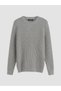 Zero Roba Collar Ribbed Men's Knitwear Sweater from Uzg Store for Style Enthusiasts - 5