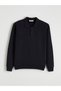 Esvab • Modern & Distinctive Devrik Roba Collar Men's Knitwear Sweater - 5