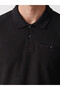 Peak New Season Anthracite Polo Collar Men's Sweatshirt - 3