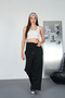 Bel Crocheted Pants with Fold-Up Back Pocket and Three Straps