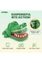 Crocodile Dentist Bite Finger Game - Fun Family Board Game for Kids Ages 4+ - Suspenseful Party Game Toy - Travel Friendly - Eid Birthday Gift - 3