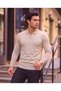 Men's long sleeve zippered knitwear - 2
