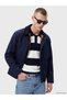 Esvab • Modern & Distinctive Comfortable Fit Velvet Roba Collar Men's Gabardine Coat