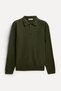 Men's Khaki Polo Neck Sweater
