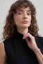 Half Turtleneck Sleeveless Sweater - 3