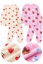 Girl's 2-Piece Li 100% Cotton Long Sleeve Heart and Gabby Patterned Pajama Set - 3