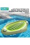 Inflatable Kids Surf Body Board with Handles，Children Swimming Floating Surfboard Aid Mat Learn to Swim, Beach Safety Theme Surfing Swimming Summer Water Fun Toy for for Boys Girls and Adults - 3