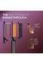 Flat Iron Hair Straightener Brush 2 in 1, 200M Ions Hair Straighteners for Women, Ceramic Straightening Hot Comb for Anti-Frizz Straights, Waves, Curl, 3X Less Heat Damage, Dual Voltage, Black - 4