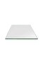 SS Tech1/4 Square Glass Table Top 50 x 50 cm - Tempered 8mm Thickness Glass - Flat Polished Glass - Eased Corners - 2