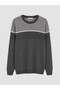 Quality Parts from Çelebi Store Zero Roba Yaka Striped Men's Knitwear Sweater - 6