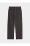 Özmarka New Season Brown Relax Fit Men's Gabardine Trousers