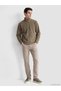 Esvab • Modern & Distinctive Stand Collar Men's Fleece Zip-Up Sweatshirt - 3