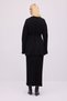 Belted Knitwear Skirt Set - 7