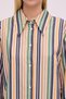 Striped Shirt with Wide Cuffs - 5