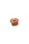 Square Clay Jar with Lid