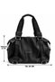 Black Sports Bag Shoulder Bag - 3