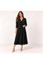 Women's Modal Snap Detail Cardigan Dress Mta271054 - 2