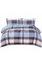 Plaid Bedding Set 4 Pieces – 30% Cotton and 70% Polyester - 2
