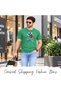Astronaut Space Men's T-Shirt | Short Sleeve | Cotton Casual Wear - 5