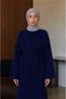Women's Off-Shoulder Spanish Sleeve Hijab Knitwear Double Combination Set - 5