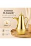 Arabic Coffee Vacuum Flask, Gold, 1 L, Designed for Arabic Coffee & Tea Serving - 4