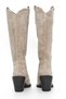 Genuine Suede Leather 8 cm Heeled Mink Cowboy/Western Boots - Zb343 - 4