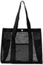 Mesh Beach Bag Lightweight Large Foldable Mesh Pouch - 6