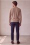 Classic Wool Blend V-Neck Men's Knitwear Sweater - 4