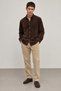 Lace-Up Waist Corduroy Men's Trousers |   Mew6111553-1