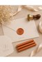 Copper Cylinder Seal Wax, 10 Pieces - 11 Cm, Envelope and Invitation Seal (Compatible with Silicone Gun) - 3