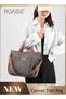 Women's Handbag Shopper Tote Bag Women's Canvas Satchel Handbags Shopping Shoulder Bag Casual Crossb - 2