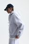 Fancy Button Sweatshirt and Barrel Fit Sweatpants Set - 5