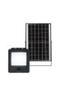 Solar reflector with panel - 3