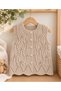 New Season Yumoş Lily Knitted Patterned Knitwear Baby Kids Vest - 2