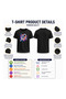 Astronaut Space Women's T-Shirt | Short Sleeve | Cotton Casual Wear - 4