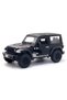 1:24 Metal Off-Road Jeep Black with Sound and Light 20cm. |   3+ Years Old |   1 Piece |   Fine Motor Skill - 2
