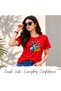 Women's Astronaut Space Cotton T-Shirt – Short Sleeve Casual Tee - 3