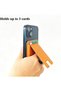 محفظة هاتف CATCH ON لاصقة لحجب إشارات RFID، بنية، نحيفة - 6
